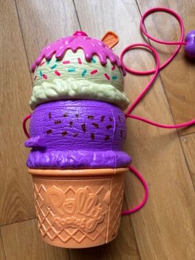 Polly Pocket Spin 'n Surprise Ice Cream Cone Playset (As-Is)